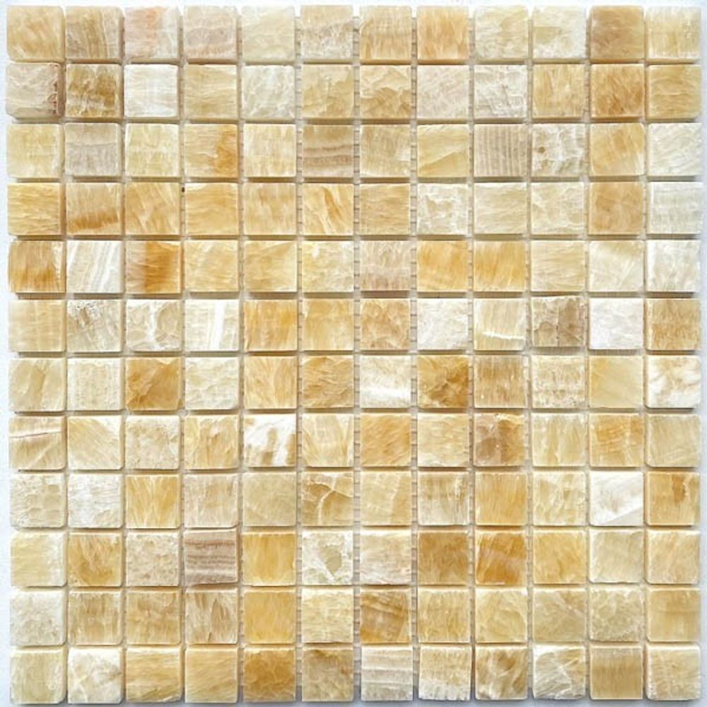 Мозаика PIX307  из оникса Honey onyx (48x48)