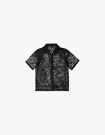 Женская кружевная рубашка с короткими рукавами ARIES X BERSHKA - BERSHKA