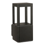 Фасадный светильник Arte Lamp PHERKAD A2726AL-1BK, 1хLED
