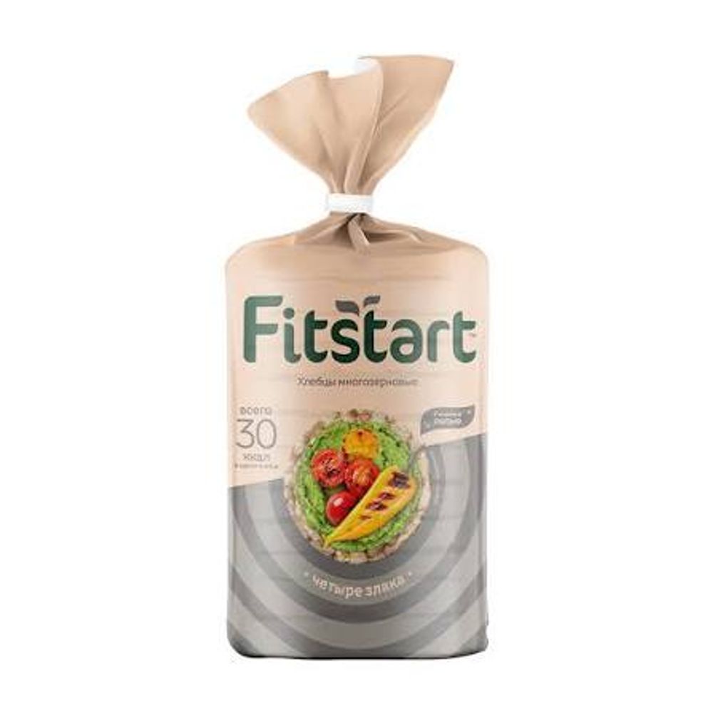 Хлебцы FITSTART многозерновые Четыре злака 90г