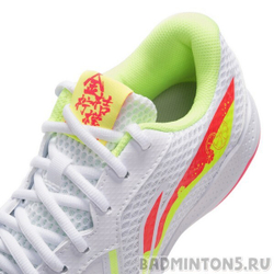 Кроссовки для бадминтона Protector 4.0 (белые/желтые) Li-NING AYTS020-5