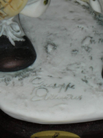 Статуэтка. Полистоун. Клоун трубач. Capodimonte. Италия
