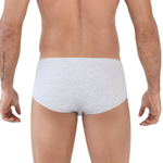 Серые трусы-брифы Spirit Piping Brief (Размер: L) (Цвет: серый)