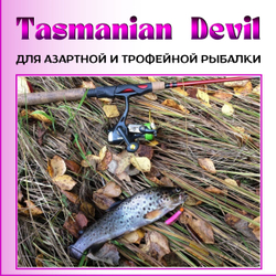 Блесна Тасманский дьявол tasman devil на горбушу, щуку, форель, лосось #03 20гр