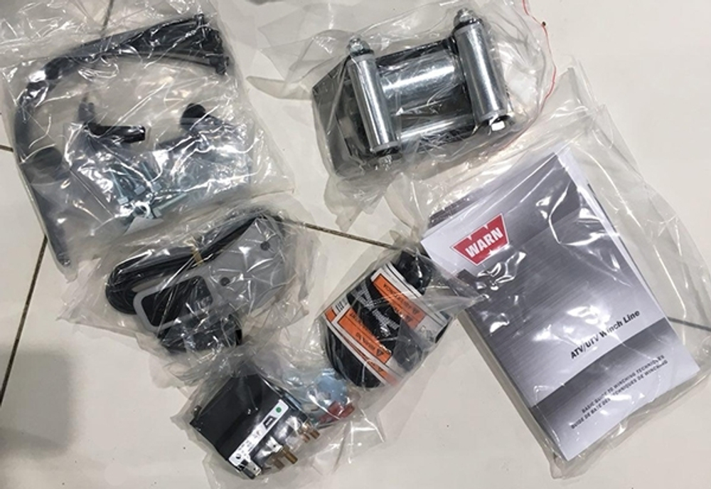 Лебедка для квадроцикла Warn Provantage 3500 Yamaha-kit