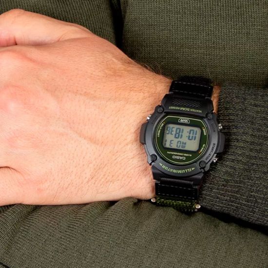 Наручные часы Casio W-219HB-3AVDF