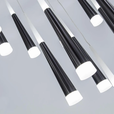 Citilux Вегас CL227161 LED Люстра каскадная Чёрная