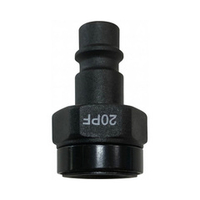 MIGHTY SEVEN (SY-1212F) Штуцер быстросъемный композитный M>F1/4"