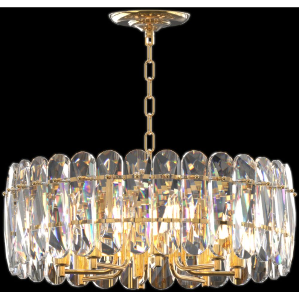 Люстра Rivoli Janice 1044-308 8 х Е14 40 Вт хрусталь | Хрусталь