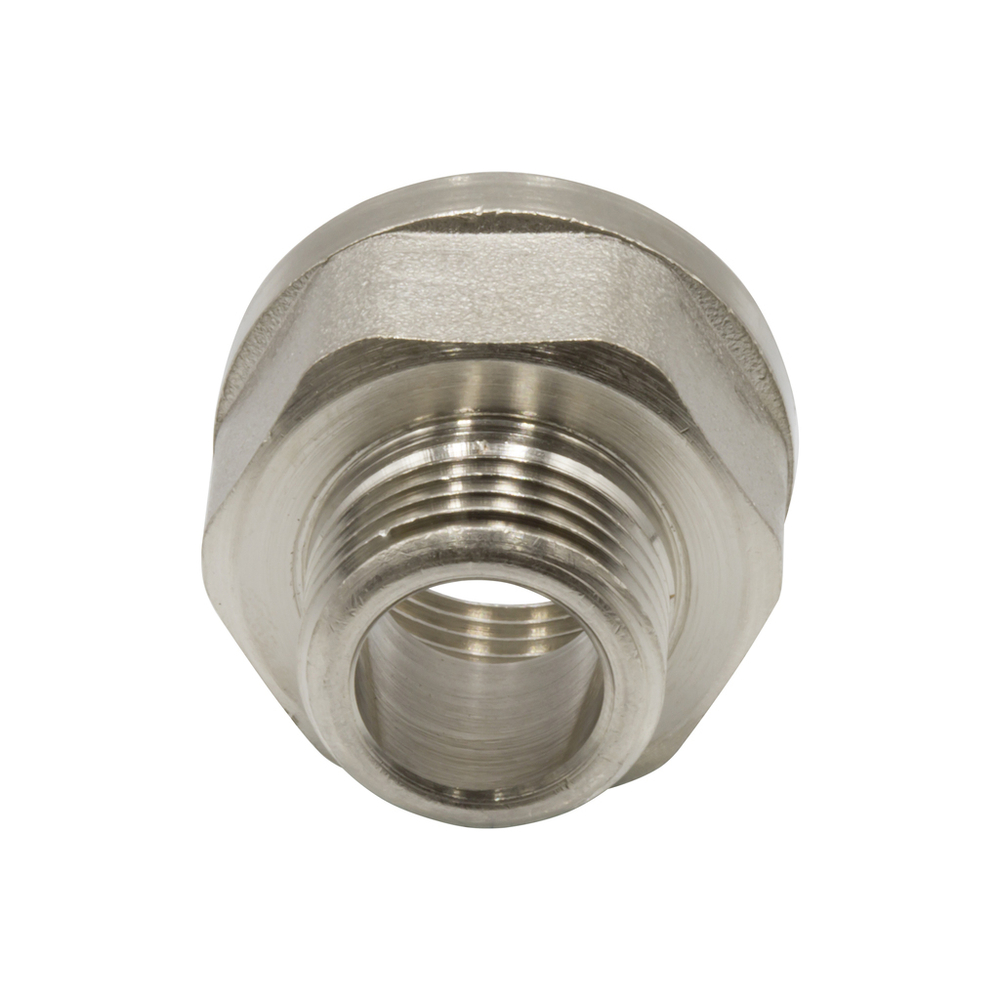 Переходник 3/4'' - 1/2'' вн/нар никель