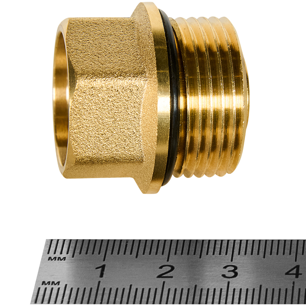 Клапан отсекающий ROMMER - 3/4" (ВР/НР, PN10, Tmax 120°C)