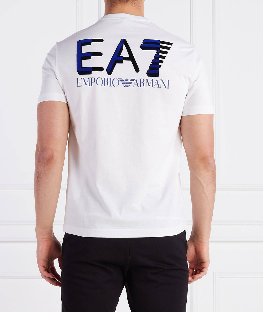 Футболка EA7 - белый(6RPT06 PJNVZ)