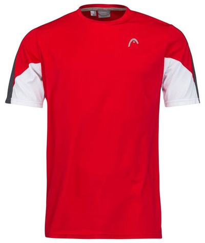 Мужская теннисная футболка Head Club 22 Tech T-Shirt M - red