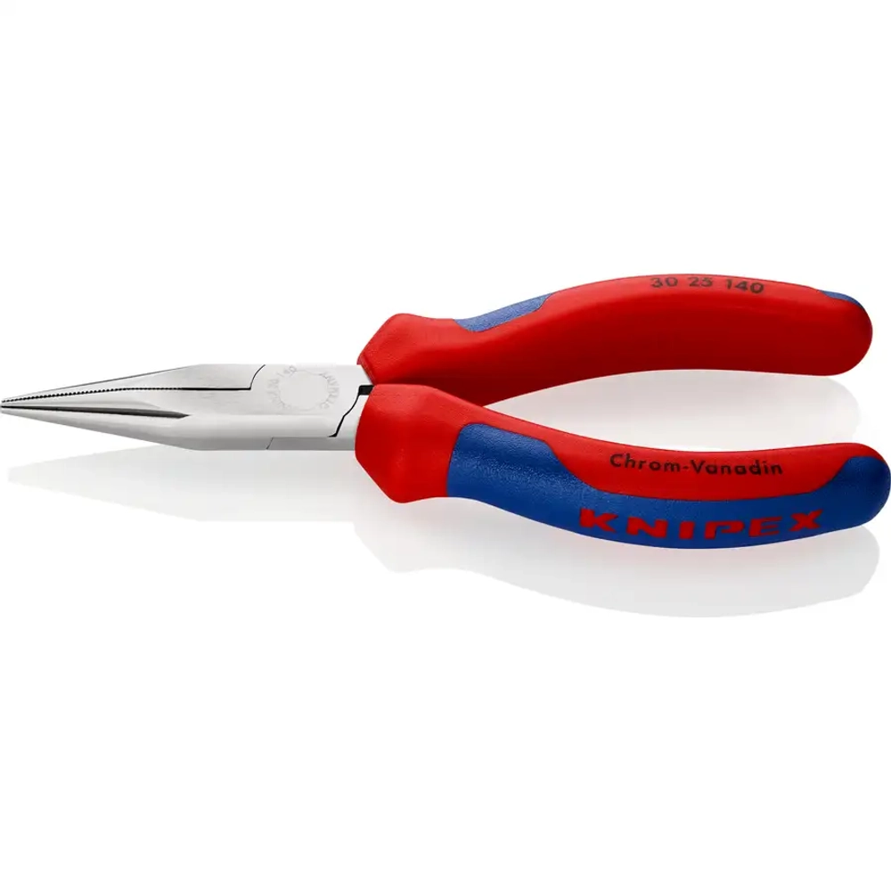 Длинногубцы хромированные 140 мм Knipex 30 25 140