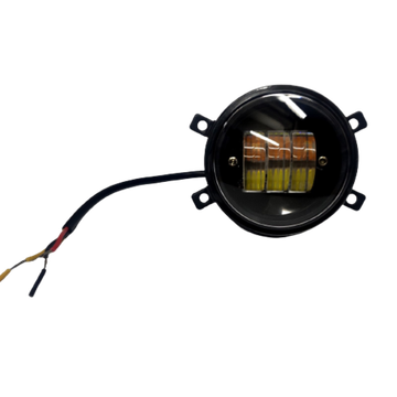 Светодиодная универсальная противотуманная фара WLB4 10×3 V4 Режим Белого и Желтого цвета на 8,5см