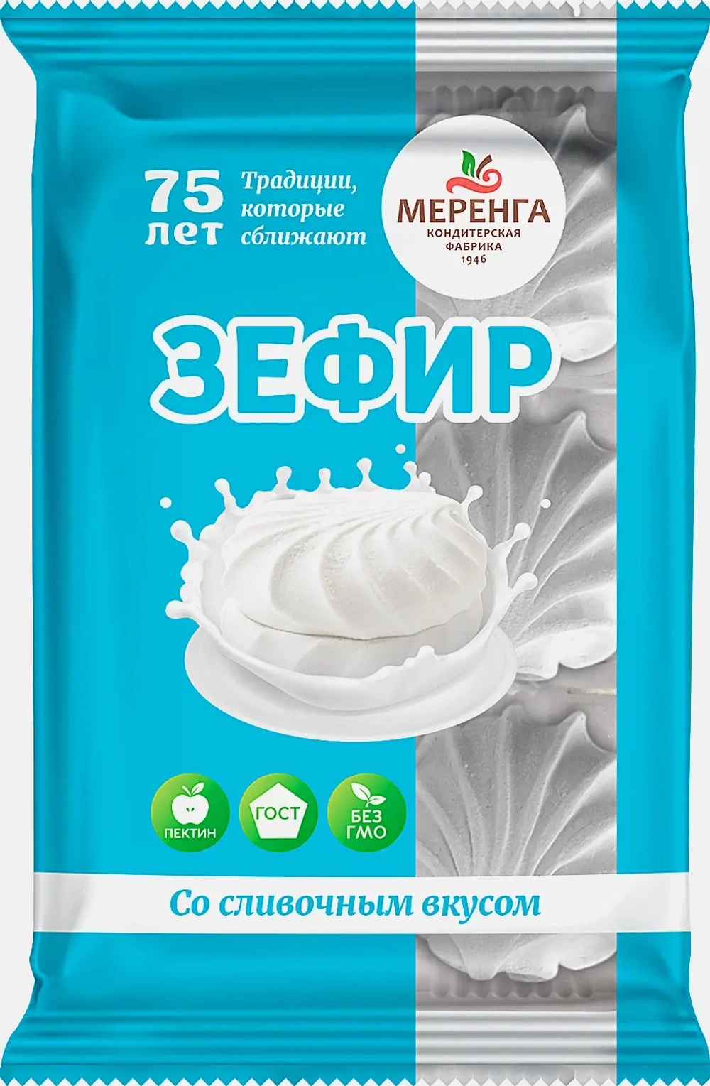 Зефир со сливочным вкусом Меренга 270г
