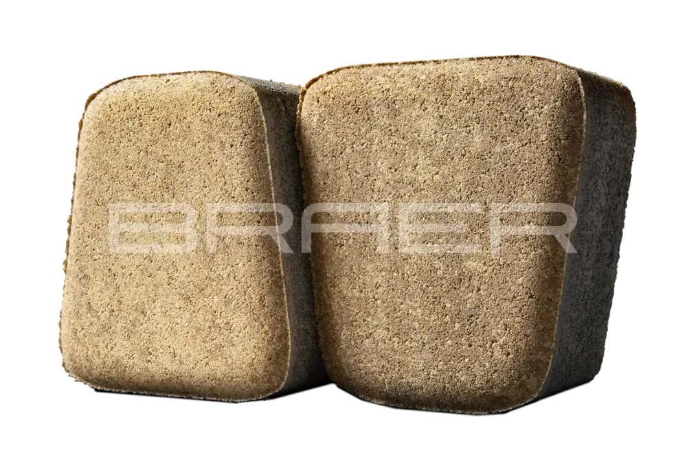 Тротуарная плитка Braer Классико круговая, Color Mix Миндаль, 60 мм