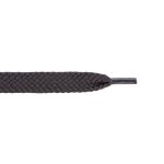 Шнурки обувные плоские 10.0 мм / 110 см, 25 пар (50 шт), №142 серый, Gamma