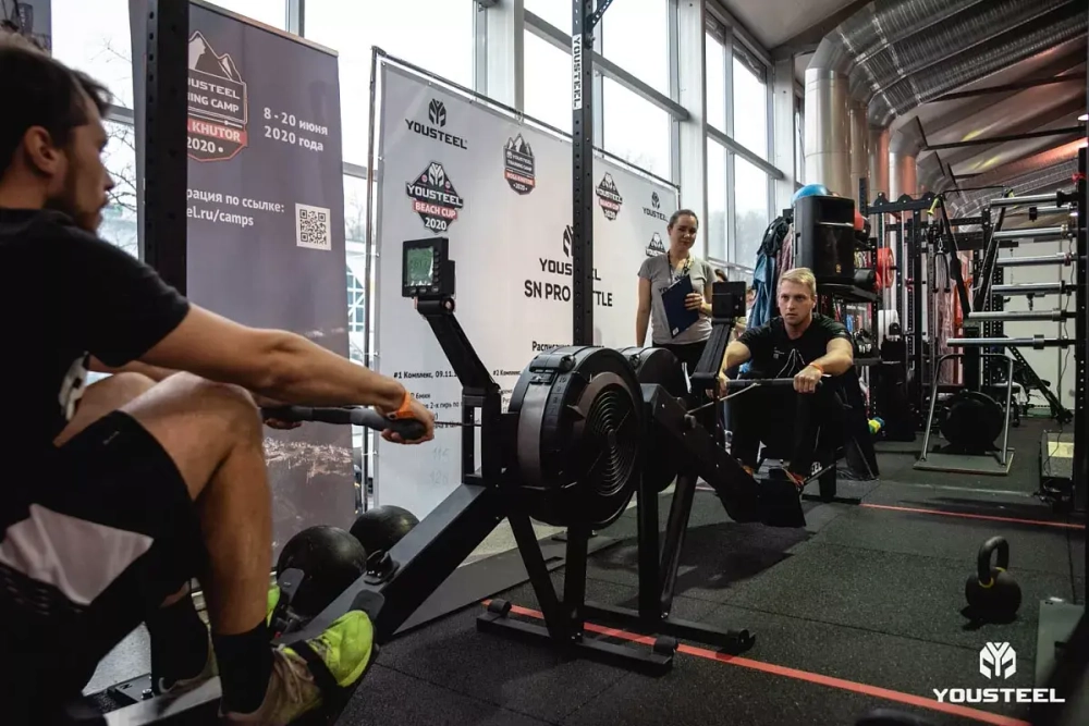 Гребной тренажер YOUSTEEL AIR ROWER