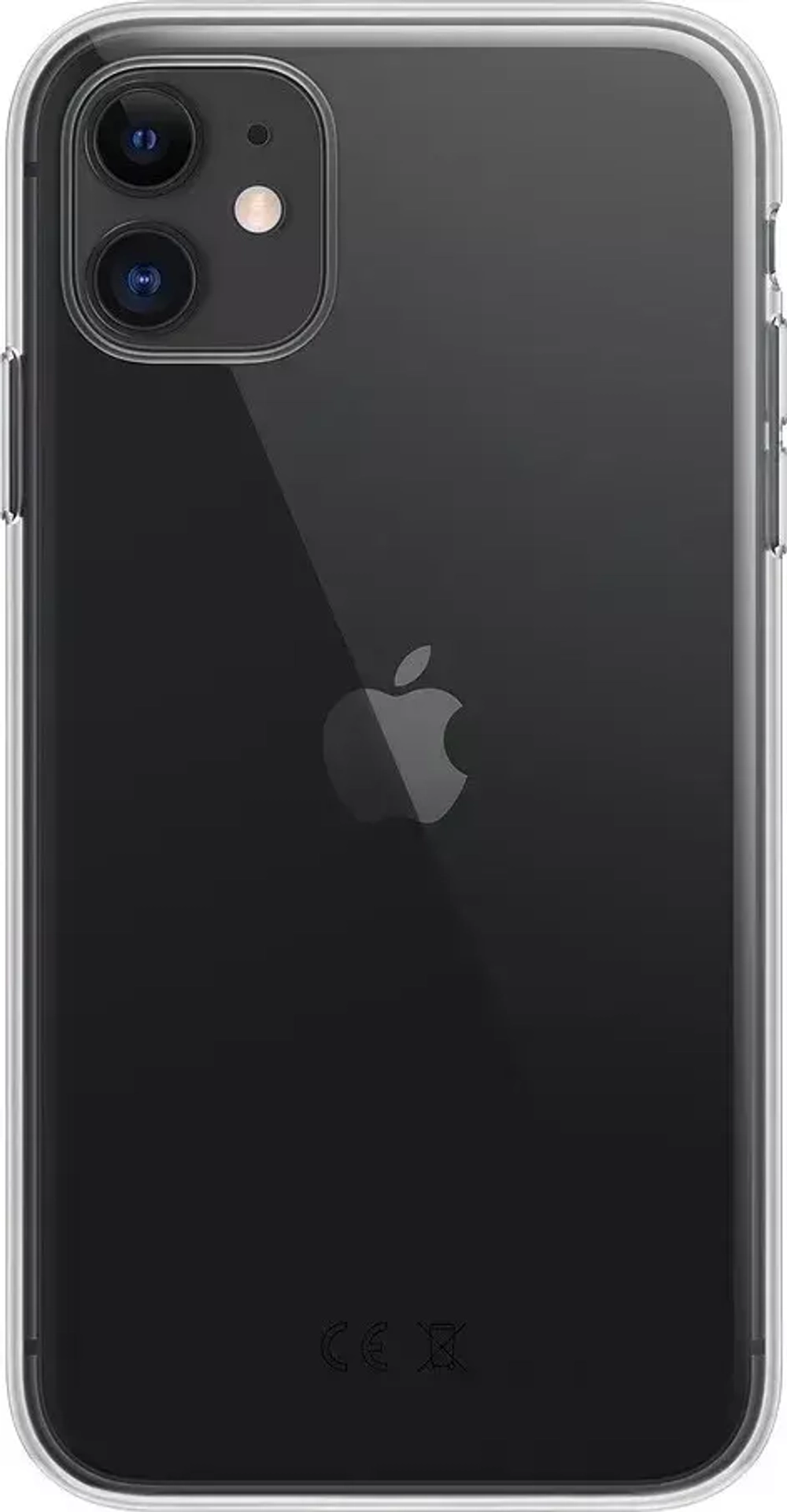 Тонкий силиконовый чехол для Apple iPhone 11 - прозрачный