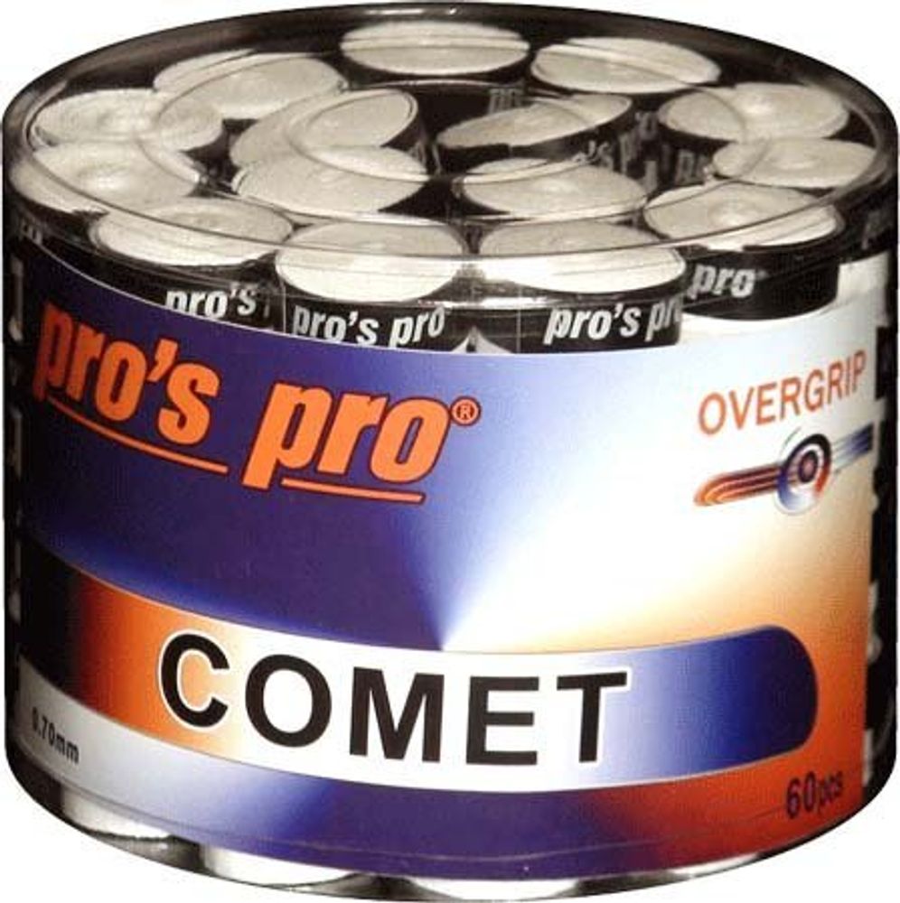 Теннисные намотки Pro's Pro Comet 60P - white