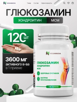 Глюкозамин Хондроитин + МСМ 120кап