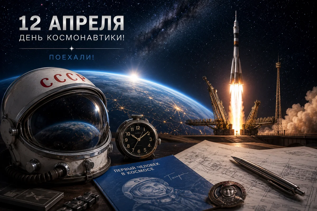 С Днём космонавтики! 🚀