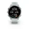 Умные часы Garmin Forerunner 570 - 42 мм Алюминий облачно-голубой с полупрозрачным ремешком белого/облачно голубого цвета