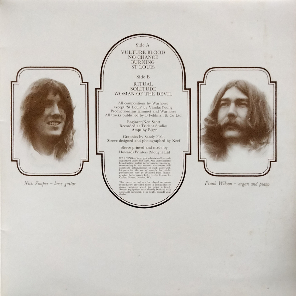 Warhorse / Warhorse (LP)