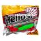 Твистер Kasandra 4'29/10,9см Lime & Red 5шт. (HS-34-021) Helios