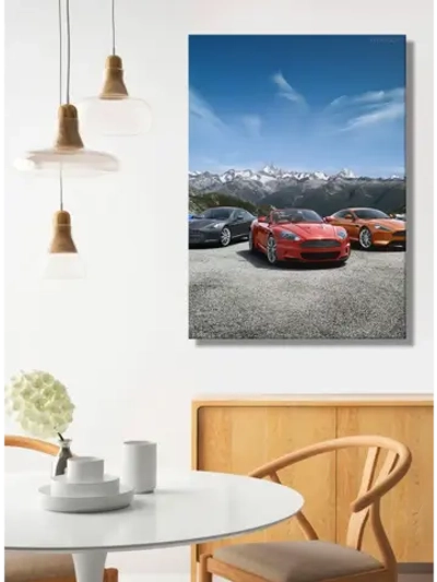 Картина "Aston Martin Luxury", модульная 50х70см 1шт.