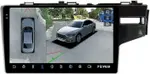 Магнитола для Honda Fit 3 2013-2020 (штатная камера ЗВ, рамка 10) - Teyes CC3-2K-360 на Android 10, Быстрая, 2K QLED, CarPlay, 4G SIM-слот, 4 камеры в комплекте