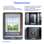 Датчик вибрации и падения ZigBee 3.0, умный дом, датчик открытия двери