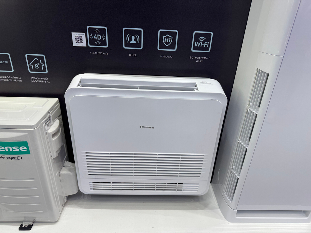 Внутренний блок консольного типа серии MULTI EU DC Inverter AKT-09UR4RK8 (канальный)