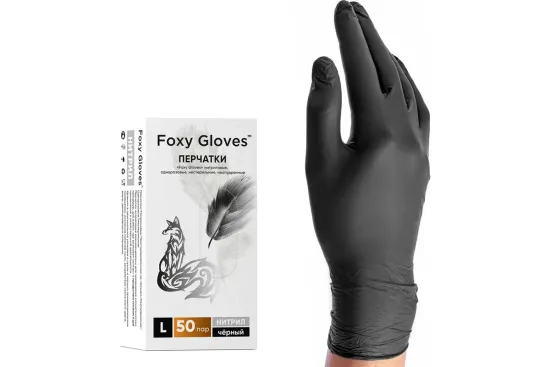 Нитриловые перчатки FOXY GLOVES