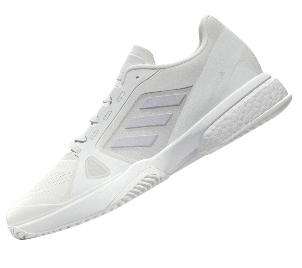 Женские теннисные кроссовки Adidas Avaluxe - footwear white/frozen purple/footwear white