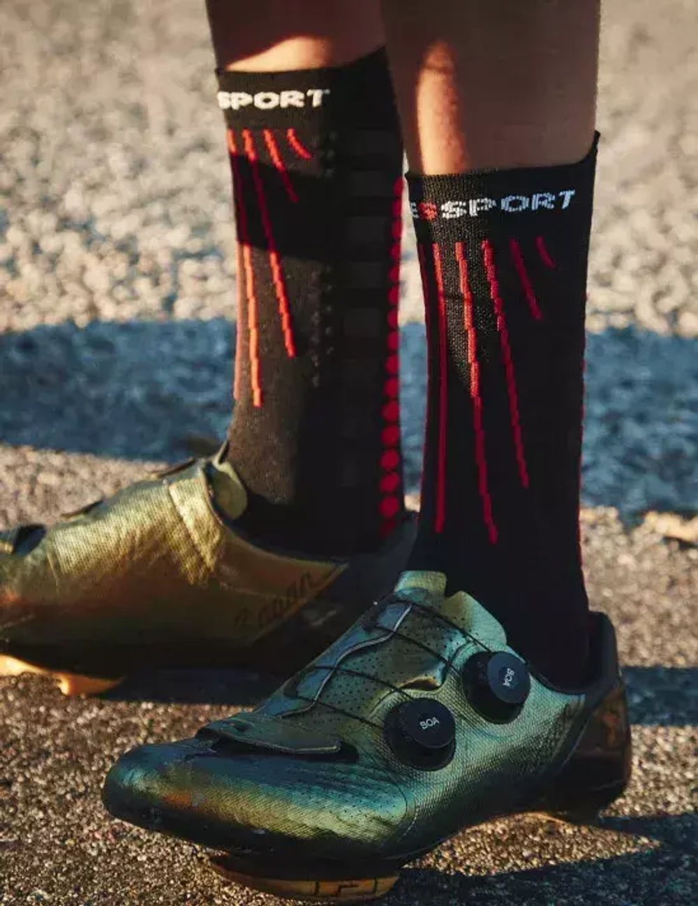 Носки Aero Черные/Красные