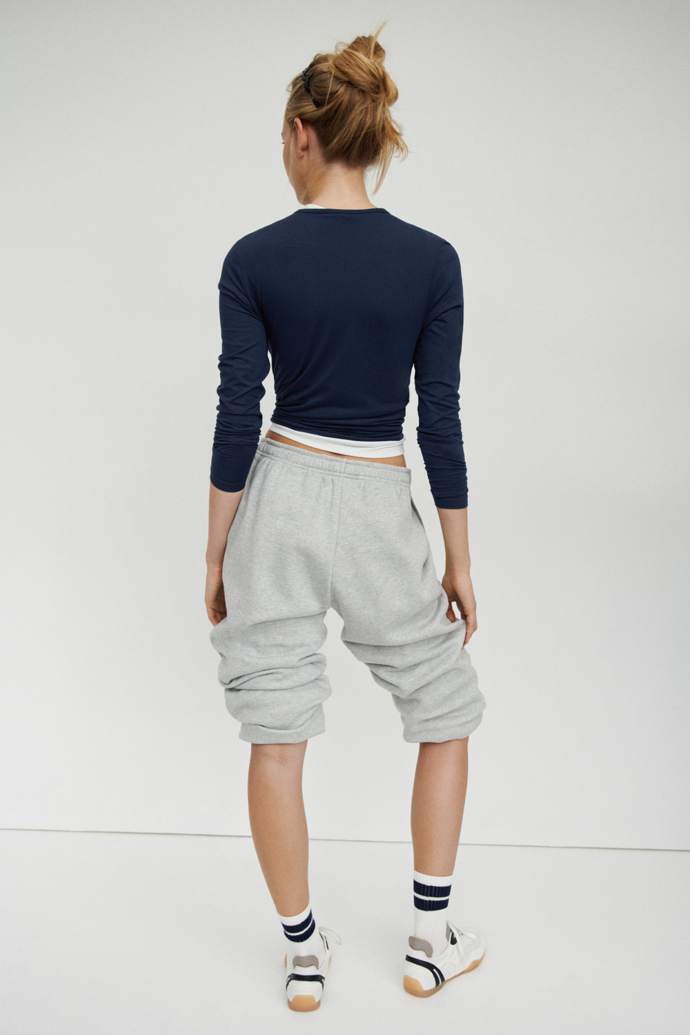 Топ с длинными рукавами из джерси - H&M