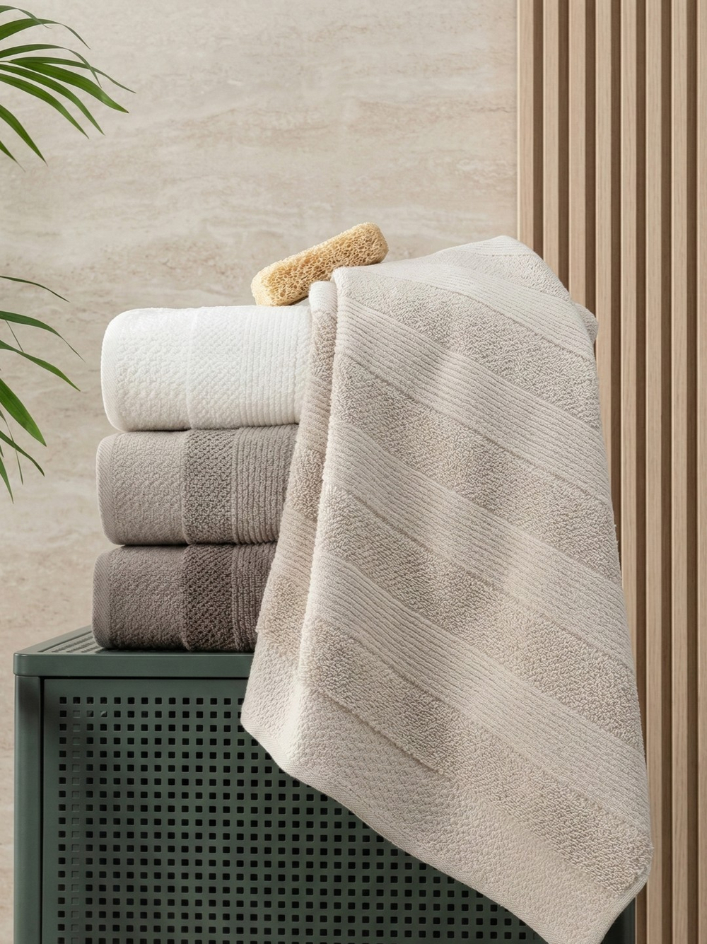 PUPİLLA COLLECTİON Набор Полотенец LIFE 50*90 4пр. 100% Хлопок
