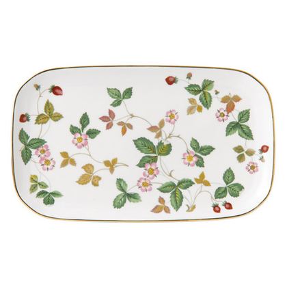 Блюдо прямоугольное 25см Wedgwood Земляника