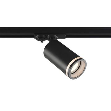 Трековый однофазный светильник 1*GU10 CLT 0.31 019 BL чёрный Basic Crystal Lux