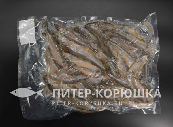 Корюшка ладожская свежемороженая, вылов 2026г (вакуумная упаковка)