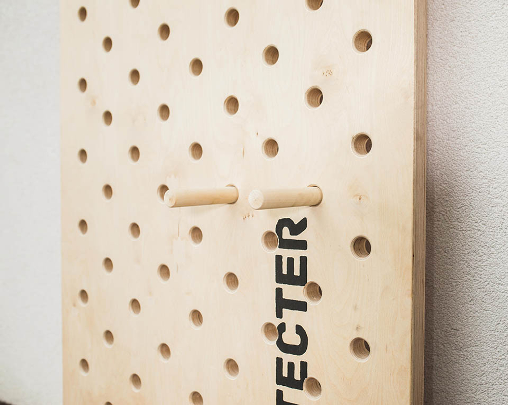 Доска для лазания Пегборд (PEGBOARD) 240х90 см