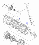 Диск сцепления Yamaha 5VY163250000