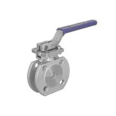 Кран шаровый межфланцевый под привод нержавеющий (1PC), AISI304 DN25 (1"), (CF8), PN16