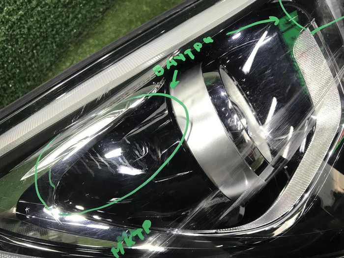 Фара правая Hyundai Santa Fe 3 DM (2015-2018) Ксенон