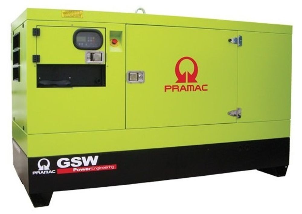 Дизельный генератор Pramac GSW 30 P 1 фаза в кожухе Дизельный генератор Pramac GSW 30 P 1 фаза в кожухе