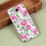 Силиконовый чехол с цветами для Xiaomi Redmi Note 3/3 Pro, 009610