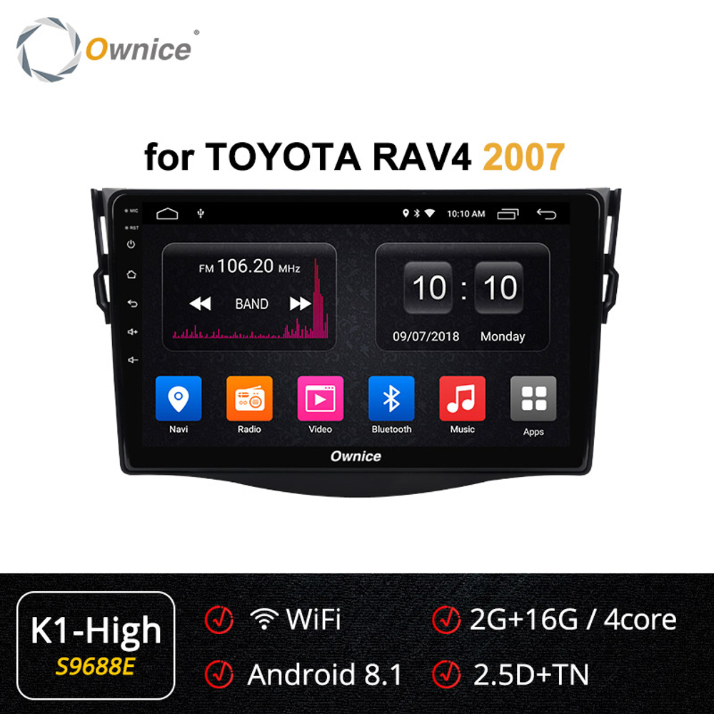 Установочный комплект для TOYOTA RAV4 2006-2012  KUBERG OL-9688