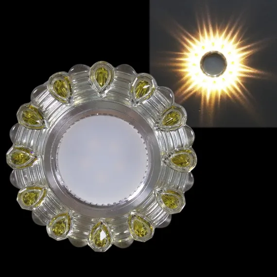 Точечный светильник 14301-9.0-001LD MR16+LED3W WT/YL Reluce